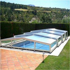 泳池可移动阳光房 Movable sunroom for swimming pool