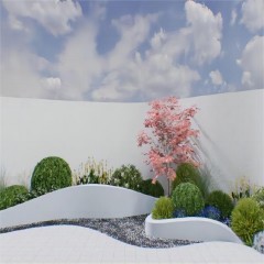 花坛设计  Flower bed design