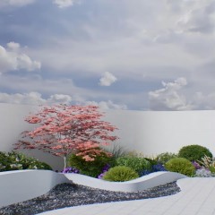 花坛设计  Flower bed design