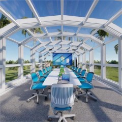 可移动阳光房户外办公室 Movable sunroom outdoor office