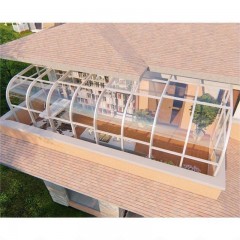 露台移动阳光房不违建的阳光房  Terrace mobile sunroom not unauthorized sunroom