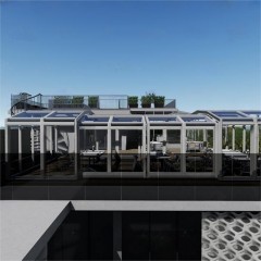 天台阳光房可移动 Rooftop sunroom removable