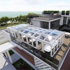 天台阳光房可移动 Rooftop sunroom removable