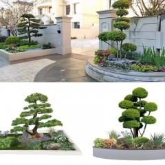 别墅花坛改造 Villa flower bed renovation