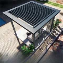 中式风格铝合金凉棚 Chinese style aluminum pergola