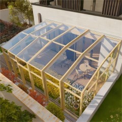 墨尔本庭院改造后院不违建可移动阳光房 Melbourne patio conversion with movable sunroom