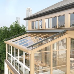 阳台阳光房可移动卷帘顶 Balcony sunroom removable roll top