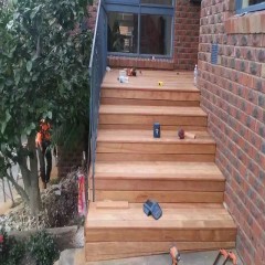 墨尔本户外实木台阶 MelbourneOutdoor solid wood steps