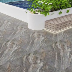 复古岩板户外砖防滑耐磨 Retro rock slate outdoor tiles are anti-slip and wear-resistant