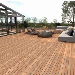 仿木纹地砖庭院地面瓷砖 Imitation wood grain floor tile patio floor tile