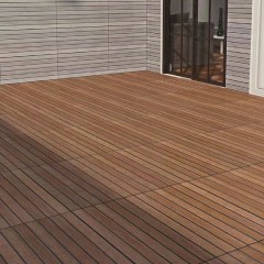 仿木纹地砖庭院地面瓷砖 Imitation wood grain floor tile patio floor tile