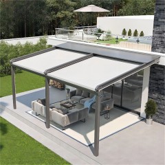 墨尔本卷帘凉棚顶 MelbourneRolling pergola roof