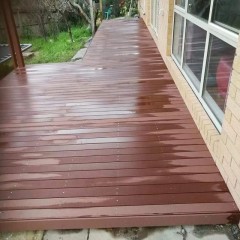 墨尔本户外实木地板铺设 MelbourneOutdoor solid wood flooring laying