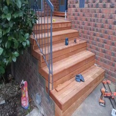 墨尔本户外实木台阶 MelbourneOutdoor solid wood steps