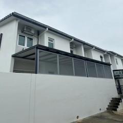 墨尔本露台铝合金遮阳棚  MelbourneAluminum awning for terrace