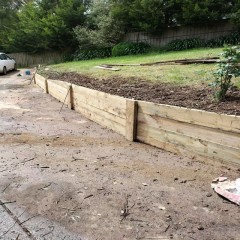 墨尔本花园挡土墙改造 Melbourne Garden Retaining Wall Renovation