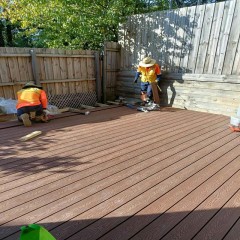 墨尔本庭院改造木地板铺设 Melbourne Patio Renovation Wooden Flooring