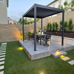 墨尔本庭院遮阳棚、户外铝合金凉棚 Melbourne Patio Awning, Outdoor Aluminium Pergola