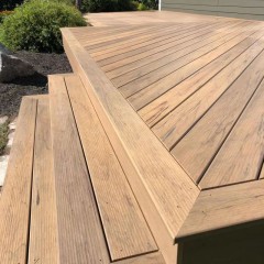 墨尔本庭院塑木地板、户外反腐木地板 Melbourne Patio Plastic Wood Flooring, Outdoor Anti Rot Wood Flooring