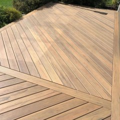 墨尔本庭院塑木地板、户外反腐木地板 Melbourne Patio Plastic Wood Flooring, Outdoor Anti Rot Wood Flooring