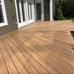 墨尔本庭院塑木地板、户外反腐木地板 Melbourne Patio Plastic Wood Flooring, Outdoor Anti Rot Wood Flooring