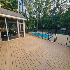 墨尔本户外塑木地板、泳池边木地板 Melbourne Outdoor Plastic Timber Flooring, Poolside Timber Flooring