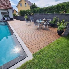 墨尔本泳池边地板、户外木地板安装 Melbourne poolside decking, outdoor timber decking installation