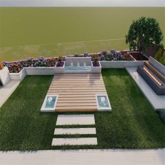 墨尔本庭院设计安装花坛、草坪、凉棚等  Melbourne patio design and installation of flower beds, lawns, pergolas and more!