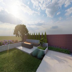 墨尔本庭院设计安装花坛、草坪、凉棚等  Melbourne patio design and installation of flower beds, lawns, pergolas and more!