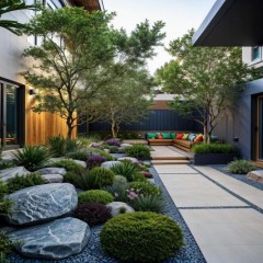 墨尔本花园设计装修花坛绿植 Melbourne Garden Design Decoration Flower Bed GreeneryMelbourne Garden Design Decoration Flower Bed Greene